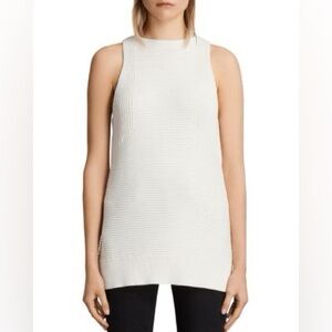 ALLSAINTS - Cream Knit Sweater Tunic - Size S